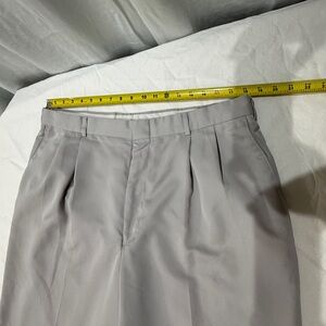 Perry Ellis Light Gray Flat Front Shorts